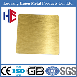 Decorate Hairline Surface Color Coating Stainless Steel Sheet