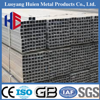 15mm By 15mm Size S500GD Galvanized Steel Tube Pipe